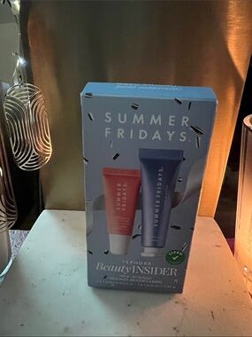 Summer Fridays Skincare Set –Travel size and sample sized products